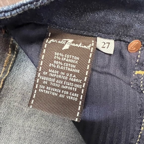 🆕 7 for all mankind kimmie bootcut SZ 27/4 - Picture 6 of 8